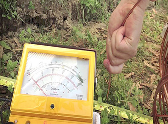 Earth Resistivity Test
